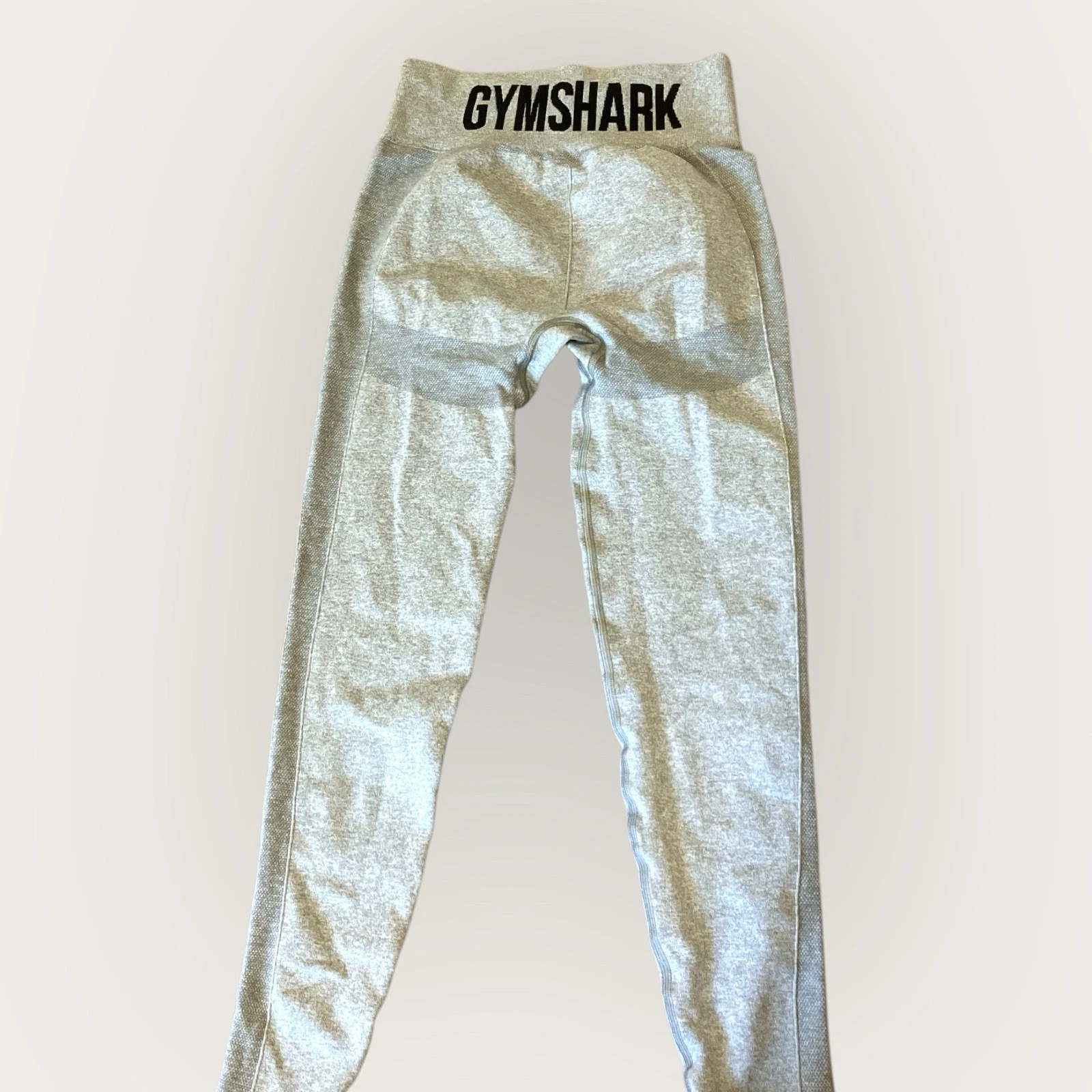 gymshark flex high-waisted charcoal marl leggings