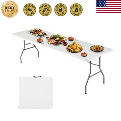 Portable 6FT Dining Table - Modern Design for Effortless Entertaining Anywhere