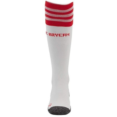 Adidas FCB Home Fussball Socken FC Bayern München Heim-Stutzen Weiß HR3735