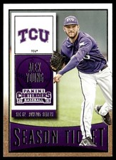 2015 Panini Contenders Alex Young TCU Horned Frogs #6