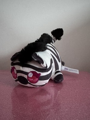 Aphmau MeeMeows Zebra Katze Safari weiches Plüschtier 5-6 Zoll Bonkers Toys