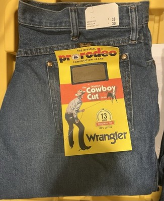 38x30 Wrangler Pro Rodeo Cowboy Cut Regular Bootcut 