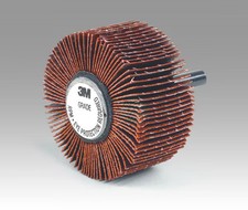 3M Flap Wheel 747D, 60 X-weight, Type 83, 3 in x 1 in x 1/4 in