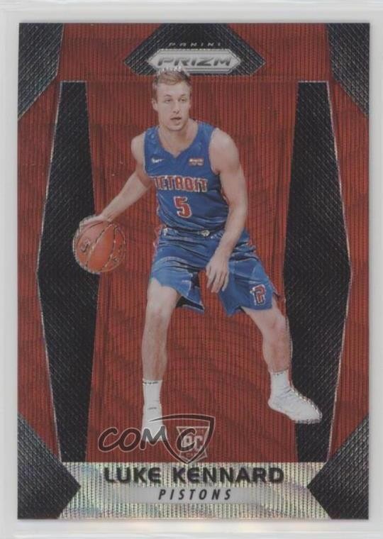 2017-18 Panini Prizm Ruby Wave Prizm Luke Kennard #171 Rookie RC