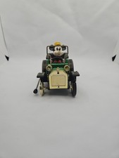Vintage Walt Disney Mickey Mouse 1908 Pull Lever Car Masudaya Corp 1981 NCB