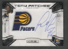 2010-11 Rookies & Stars Team Patches Lance Stephenson Auto /467 #139 RC ROOKIE