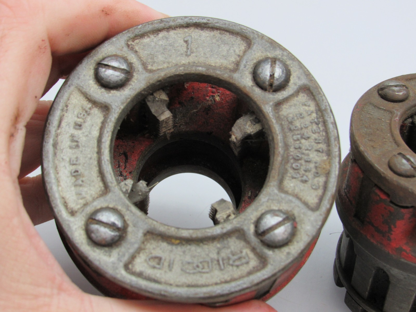 Ridgid 1" & 3/4" Pipe Threader Die Head For 111-R