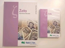 Math U See Zeta Instruction Manual DVD Set Ho...