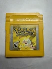 Nintendo Gameboy Pokémon Yellow / Authentic /Needs New Battery READ DESCRIPTION