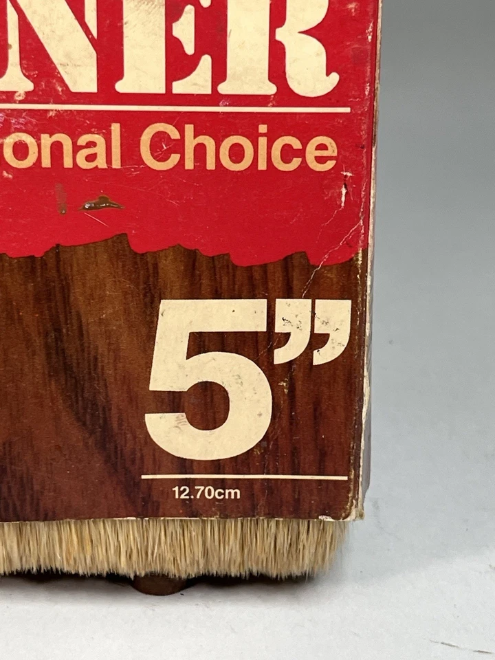 Cepillo de pintura vintage Corona Professional "Stainer", 5" EE. UU. Foto 3 de 4