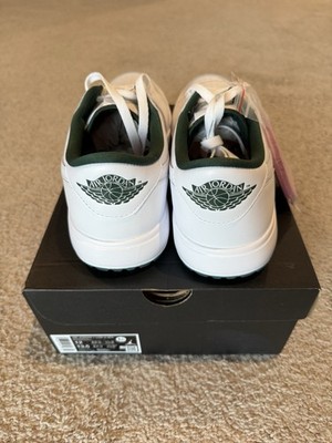 Air Jordan 1 Low Golf Spiked White Fir Masters IQ3417-100 Size 12