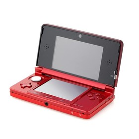 Nintendo 3DS Handheld Console Flame Red- Excellent