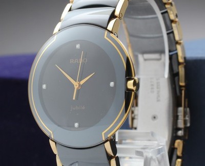 Near MINT] Rado Diastar 129.0300.3 Coupole Mirror Dial Ceramic 4