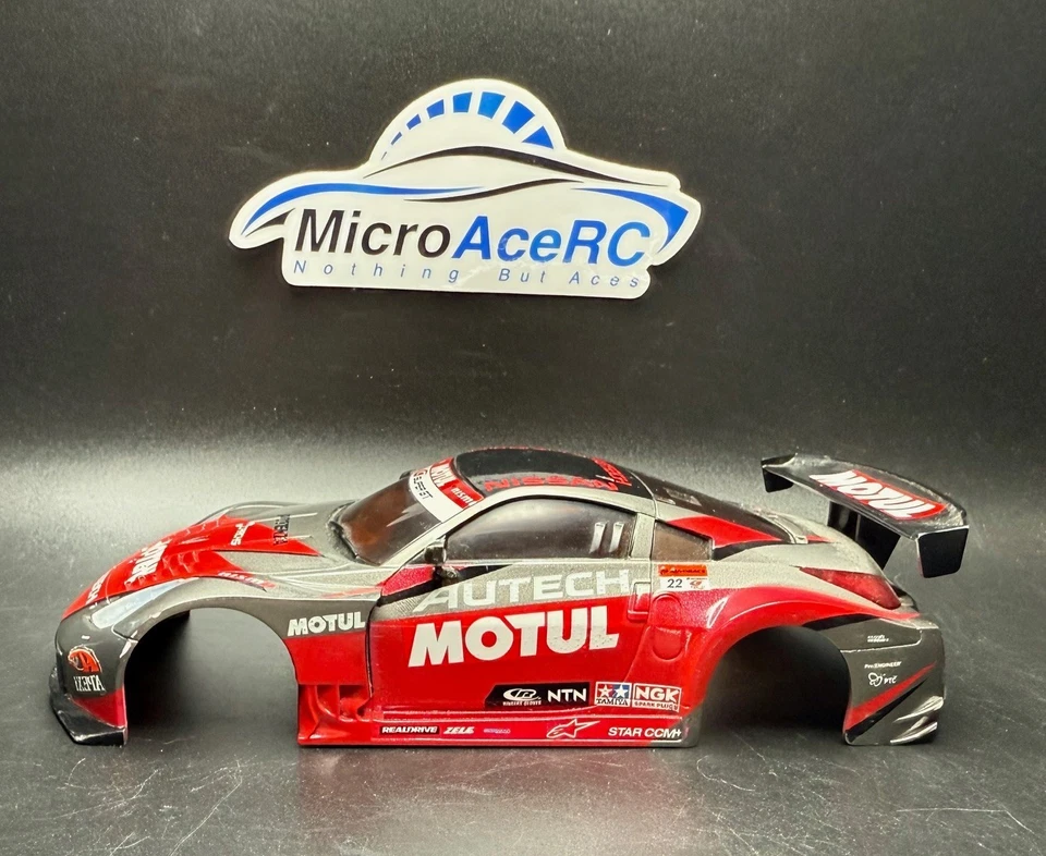 Used KYOSHO Mini-z Body Auto Scale ASC Fairlady Z Motul custom painted - Image 2 of 4