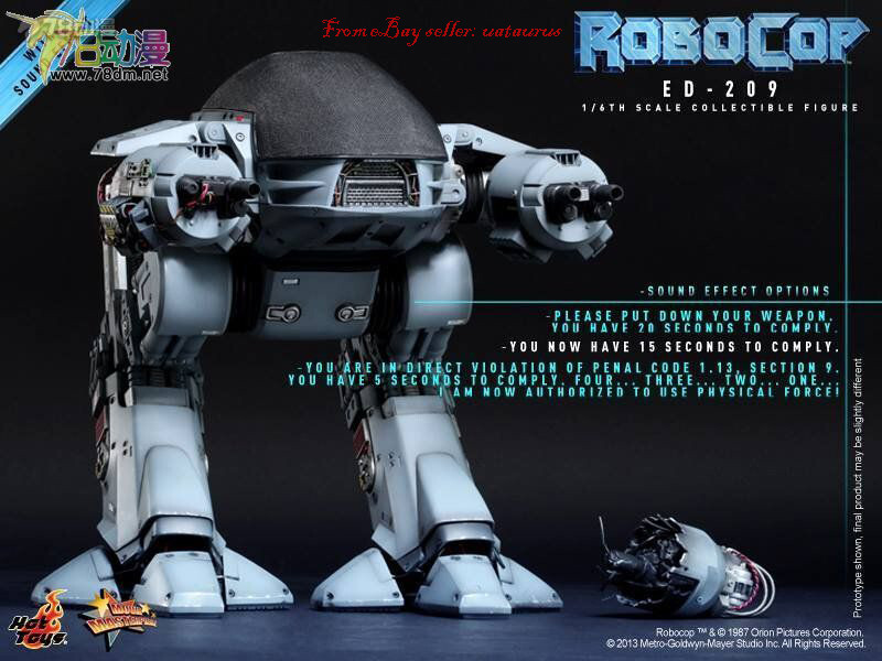 1/64 Szene Requisiten ED-209 RoboCop Miniaturen Figuren Modell Für