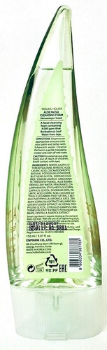 1 Ct Holika Holika 5.07 Oz Aloe Barbadensis Leaf Facial Cleansing Foam Exp 11/24 - Picture 2 of 2