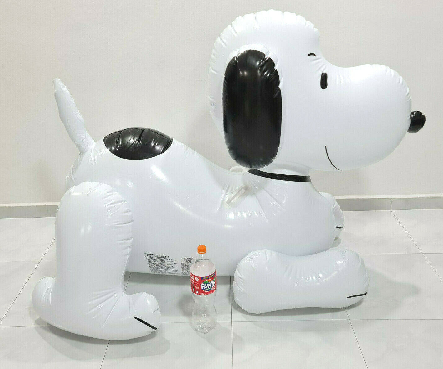 Peanuts Snoopy Large Size Inflatable Ride On Swimming Float with