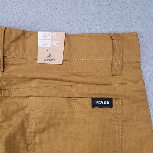 Prana Double Peak Shorts Mens 30 Beige Standard Fit Outdoor Hiking Pockets - Picture 11 of 13