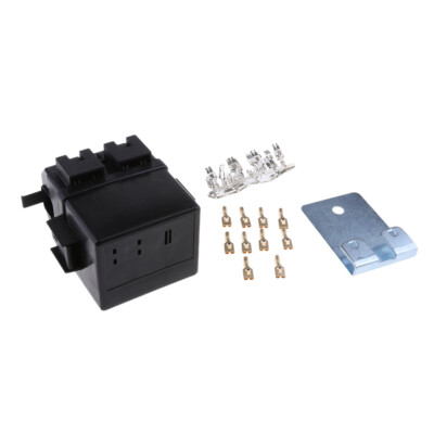 Dual Wege Dual Input Stud Kfz-Sicherung Relais Box Halter Panel Terminal-Kits