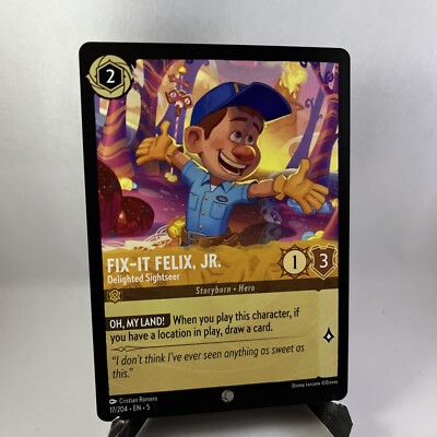 Fix-It Felix, Jr. - Delighted Sightseer 17/204 Shimmering Skies Regular