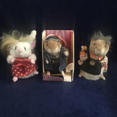 tanzender und singender Hamster von Gemmy in OVP + defekten Maus + Hamster