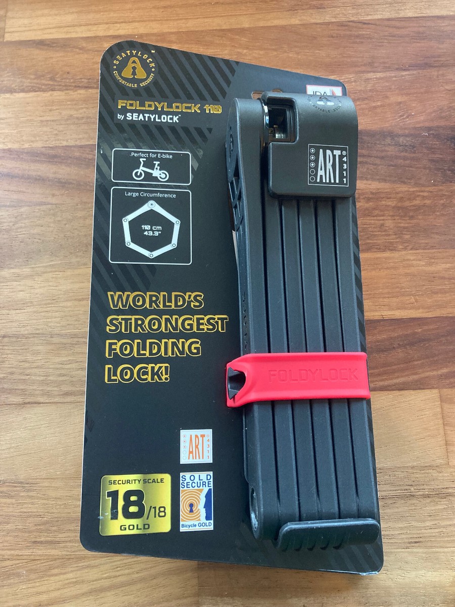 Foldylock 'Elite' 110cm World's Strongest Folding Bike Lock