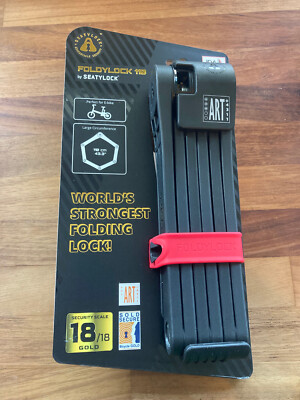 Foldylock 'Elite' 110cm World's Strongest Folding Bike Lock (Sold