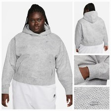 Nike Forward Women's Hoodie Grey Therma-Fit ADV Oversized Plus Size 3X NEW 150