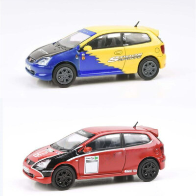 PARA64 1:64 2001 Civic Type-R EP3 Diecast Model Car