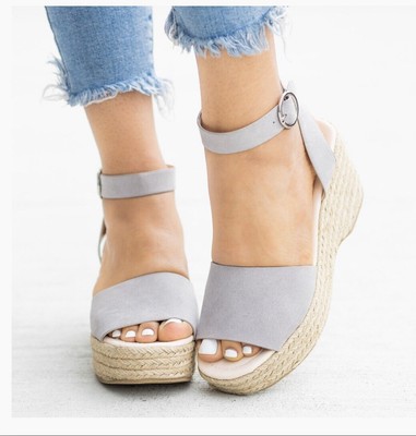 ebay espadrilles wedges