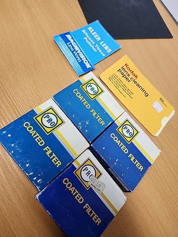 (4) P.r.o. Vintage 55 Mm Coated Filter, Kodak Lens Cleaning Paper - Image 2 of 4