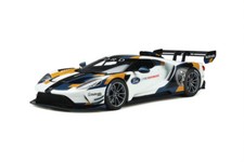2020 FORD GT MKII MULTIMATIC USA SPIRIT GT290 1:18 US RESIN WHITE BLACK GOLD
