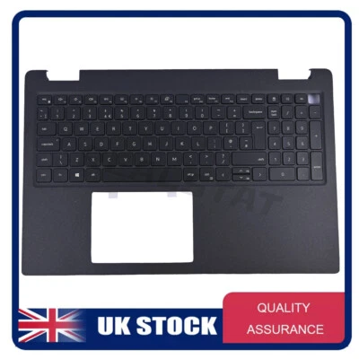 REALSTAT For Dell Latitude 3520 UK Layout Black Keyboard Palmrest 0FN5HW