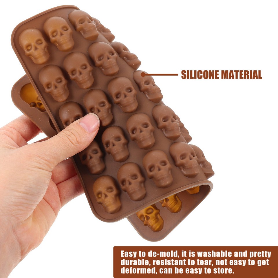 Dessert Molds Flexible Silicone Creative Cake Props Halloween Baking eBay