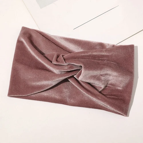 Fashion Women Lady Velvet Turban Twisted Knot Hair Band Twist Head Wrap Headban❥ - Picture 11 of 23