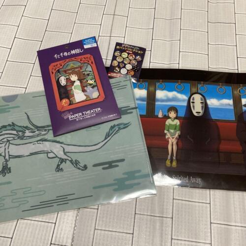 Studio Ghibli Spirited Away Ghibli Clear File Fukuoka Limited - Picture 1 of 7