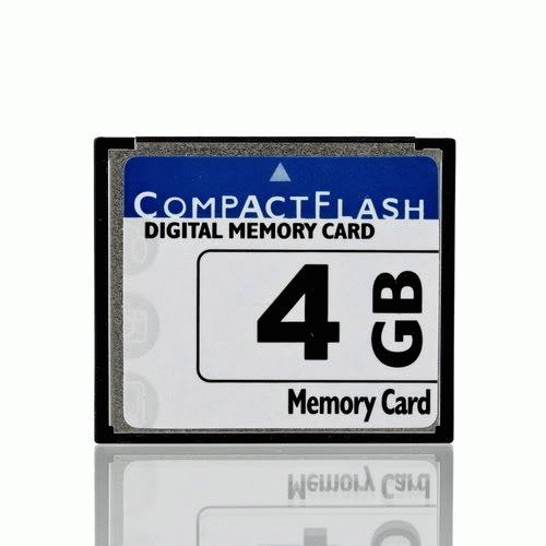 Nuova scheda di memoria digitale Compact Flash CF da 4 GB per fotocamera PC 4... - Foto 2 di 2