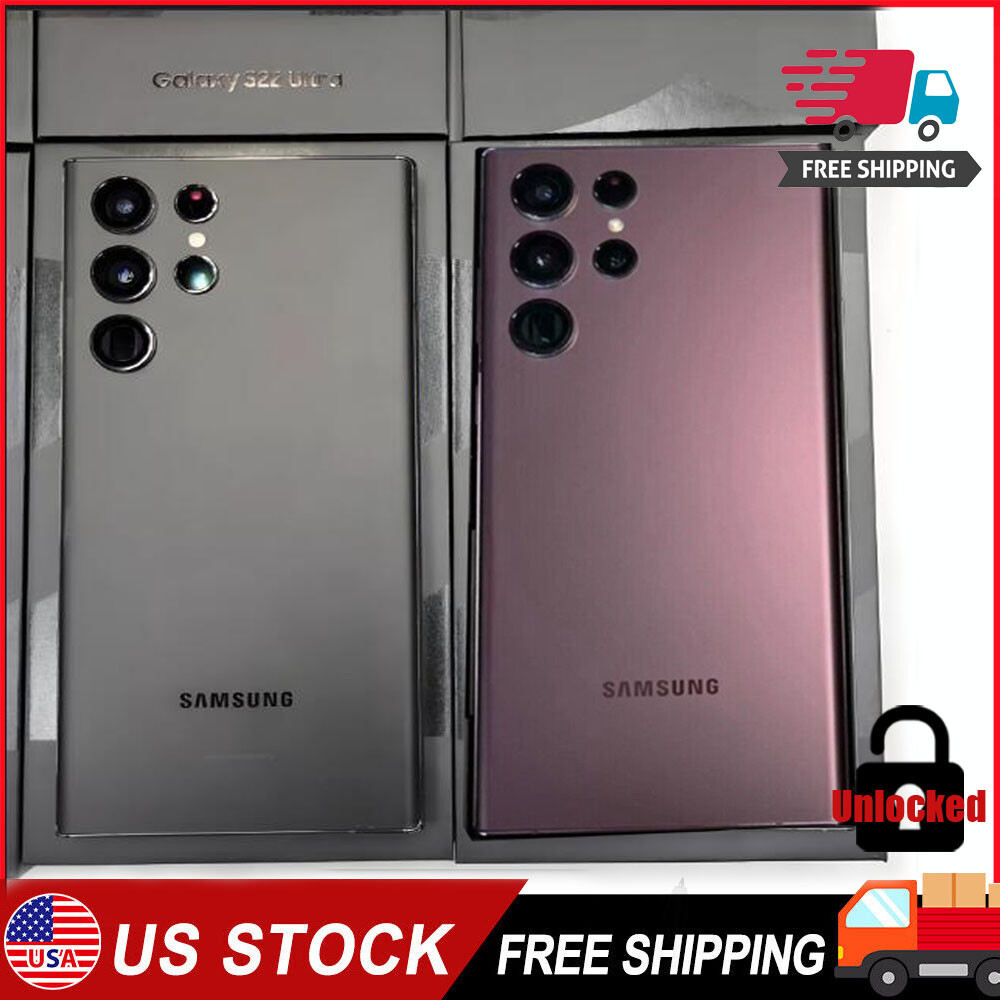 NEW SAMSUNG GALAXY S22 ULTRA 5G 128~512GB FACTORY UNLOCKED ALL COLOR US SHIPPING