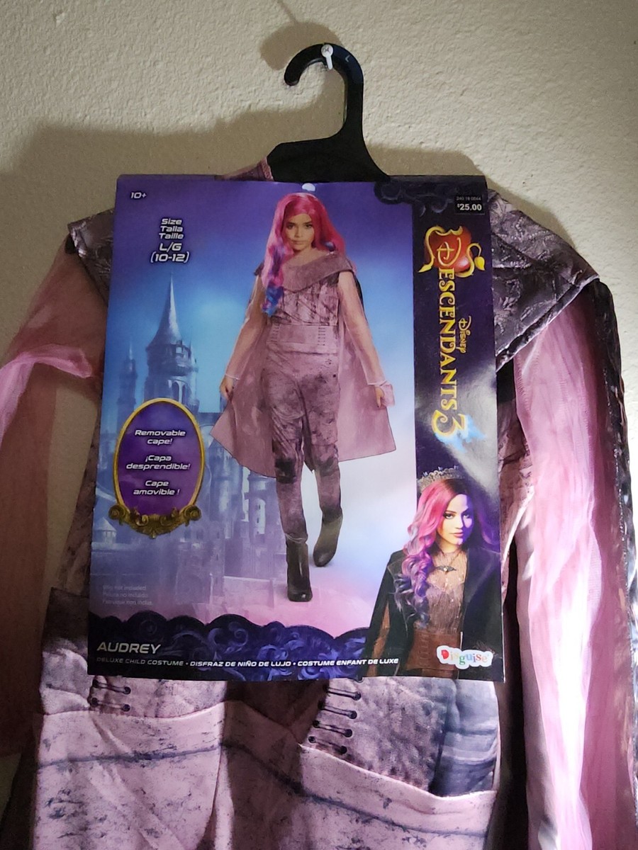 Peluca Morada Larga Party City Descendants Audrey Capa Para