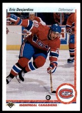1990-91 Upper Deck Eric Desjardins RC Montreal Canadiens #428