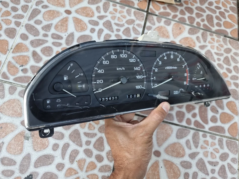 Grupo medidor velocímetro JDM 180sx Nissan Silvia S13 PS13 240sx M/T 1989-1993 Foto 3 de 4