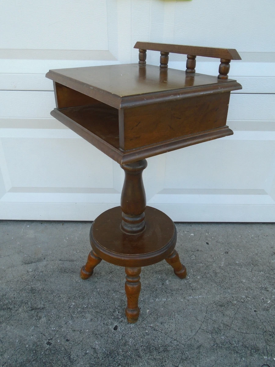 Old on sale telephone stand