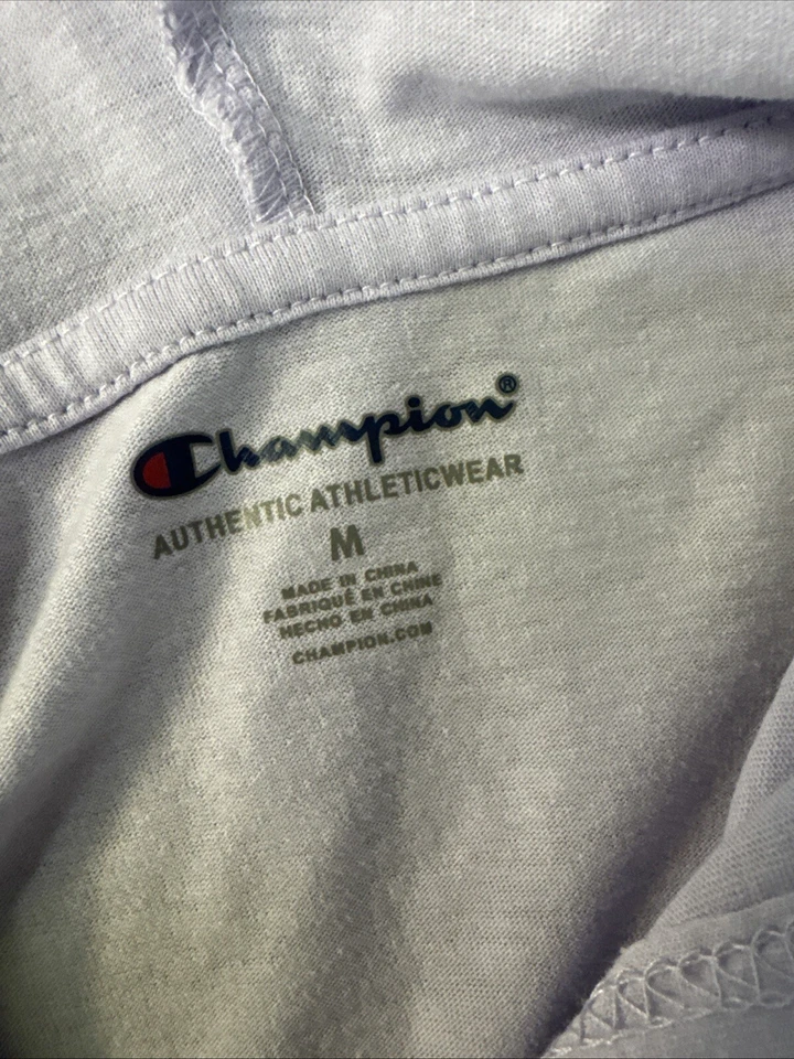 Camisa con Capucha Ligera Campeona Juvenil Niña Talla Mediana Púrpura Foto 3 de 4