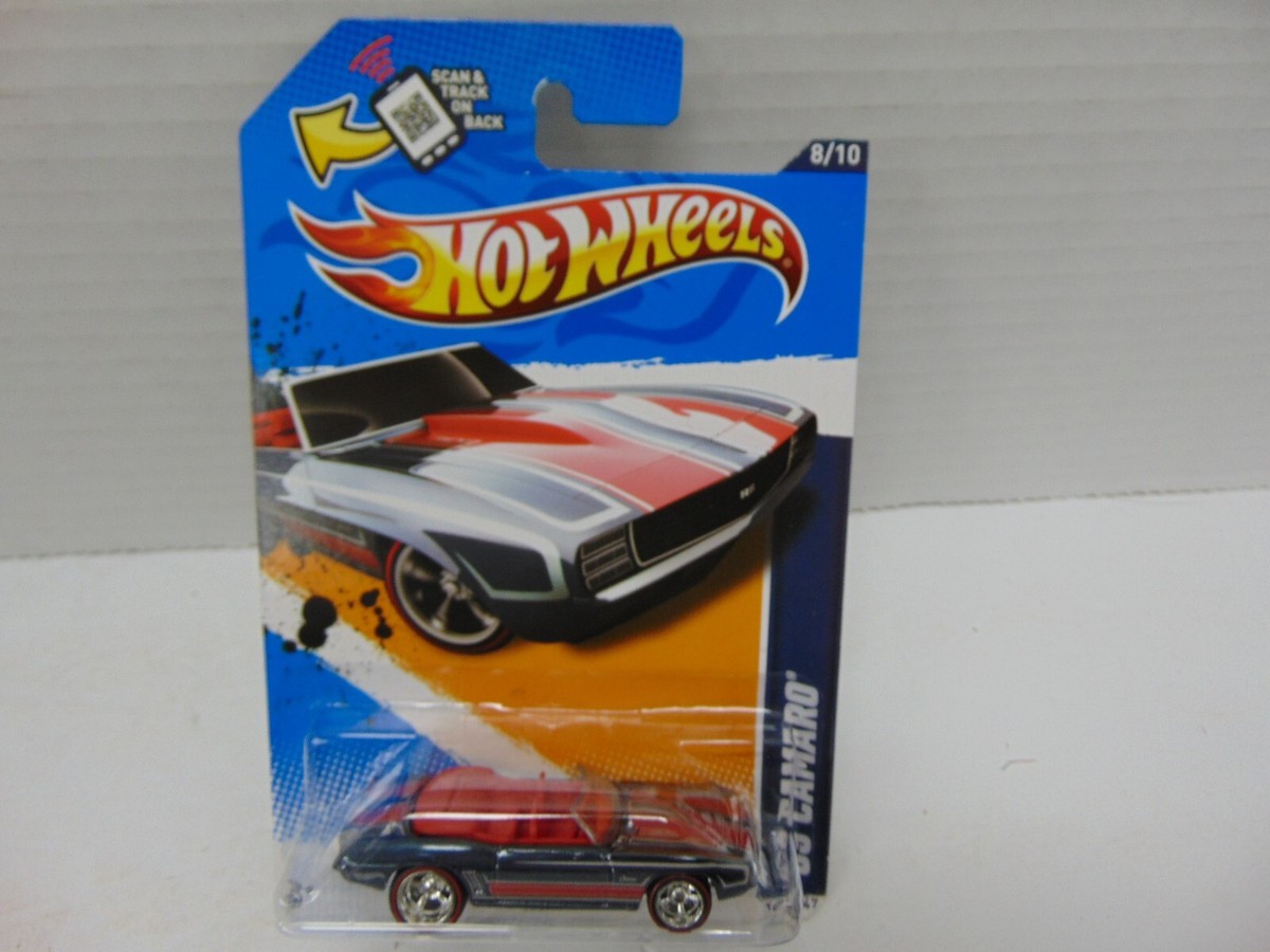 Hot Wheels Super Treasure Hunt '69 Camaro #8/10 Muscle Mania GM
