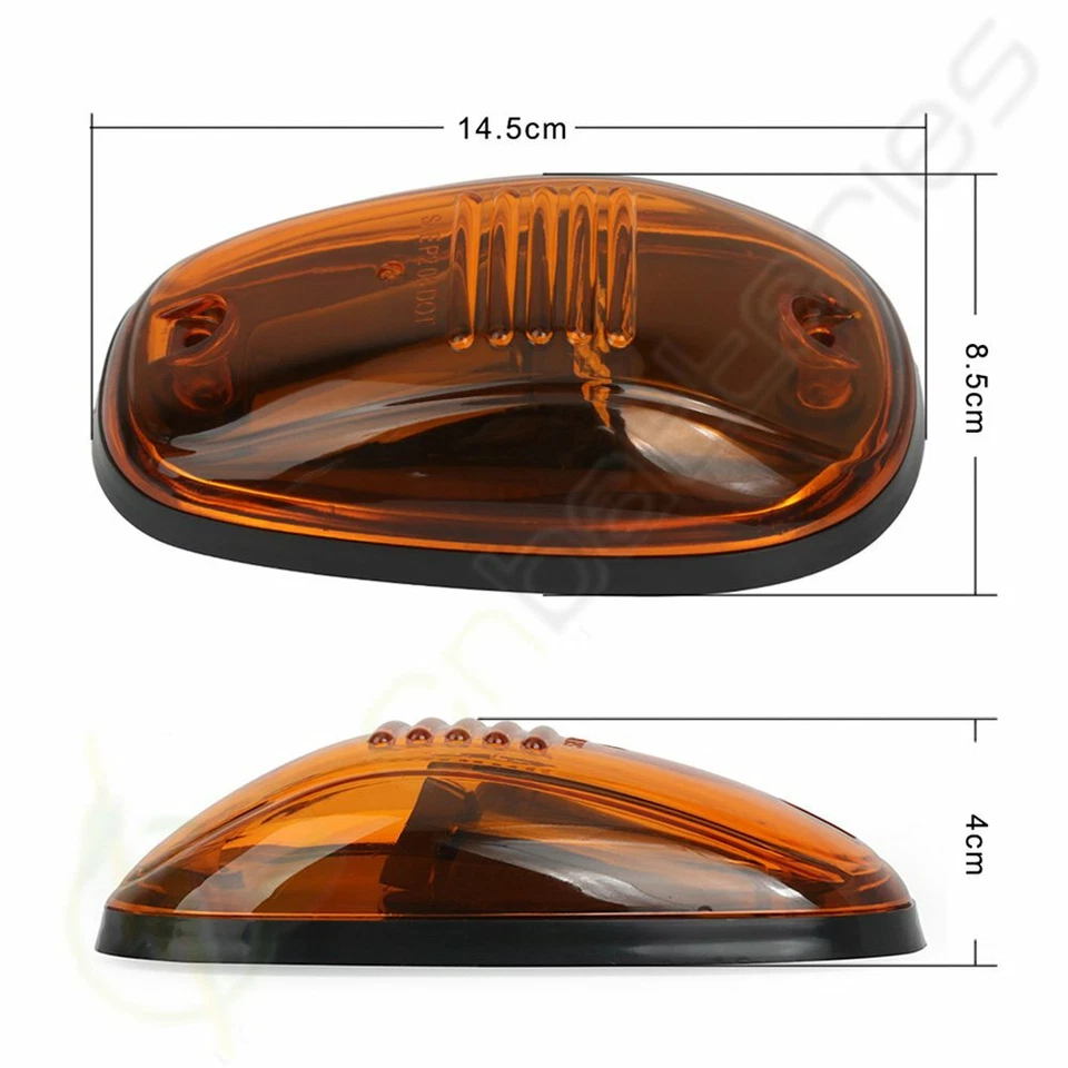 5x 16-3528-SMD amber for 03-15 Dodge Ram 1500-5500 Cab Marker Clearance light Foto 3 de 4