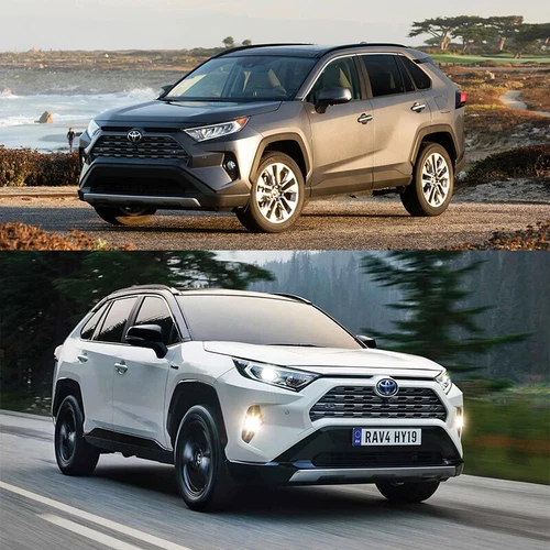 Par de luces antiniebla de parachoques luces de conducción kit de interruptor de cableado para Toyota RAV4 2019-2024 - Imagen 7 de 14