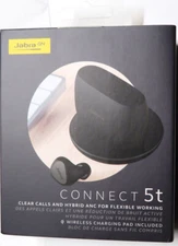 Jabra Connect 5t True Wireless In-Ear Headphones Optimized for Online Meetings