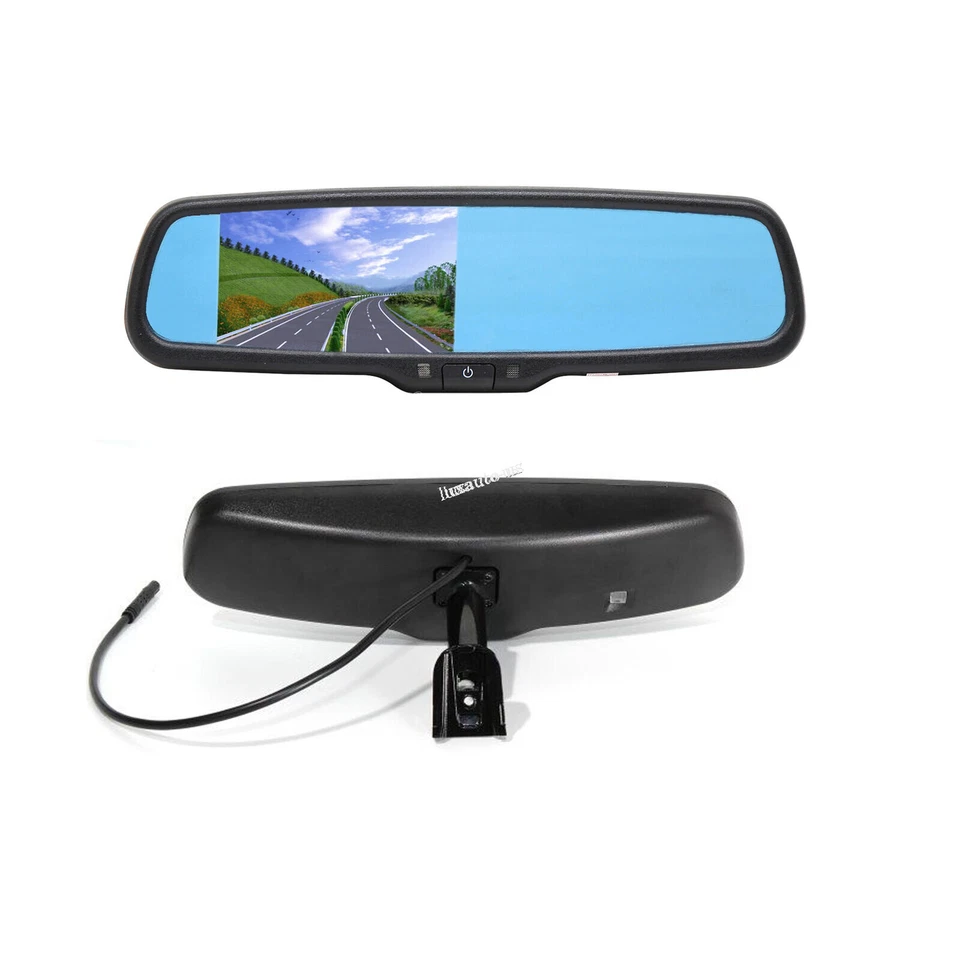 Rear View Mirror Camera Monitor Fits Toyota Tacoma 11-15 Corolla RAV4 2008-2014 - Image 2 of 4
