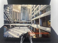 Omni International Atlanta Georgia Hotel Interior Unposted Chrome Postcard A3