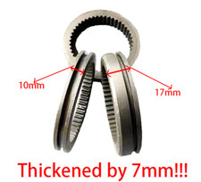 17mm Upgraded Ring Gear Fix Iwe Grinding Noise Ford F150 4x4 04-15 7l1z-3c247-a 17mm Upgraded Ring Gear Fix Iwe Grinding Noise Ford F150 4x4 04-15 7l1z-3c247-a